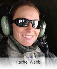 Click to learn more about veteran Rachel Webb