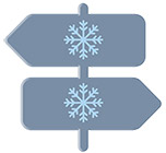 trail marker icon